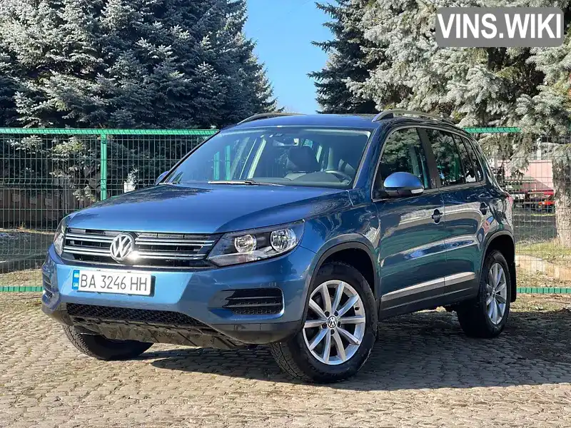 WVGSV7AX9HW508986 Volkswagen Tiguan 2016 Внедорожник / Кроссовер 1.98 л. Фото 1