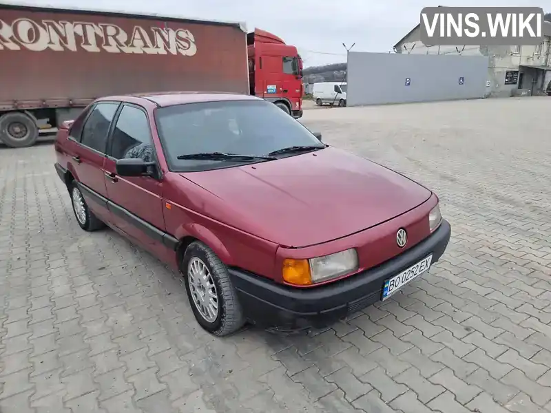 Седан Volkswagen Passat 1989 1.78 л. Ручна / Механіка обл. Тернопільська, Кременець - Фото 1/20