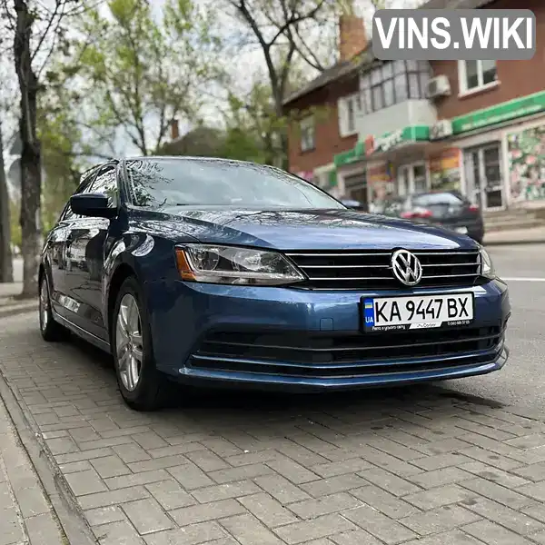 Седан Volkswagen Jetta 2017 1.4 л. Автомат обл. Днепропетровская, Покров (Орджоникидзе) - Фото 1/12