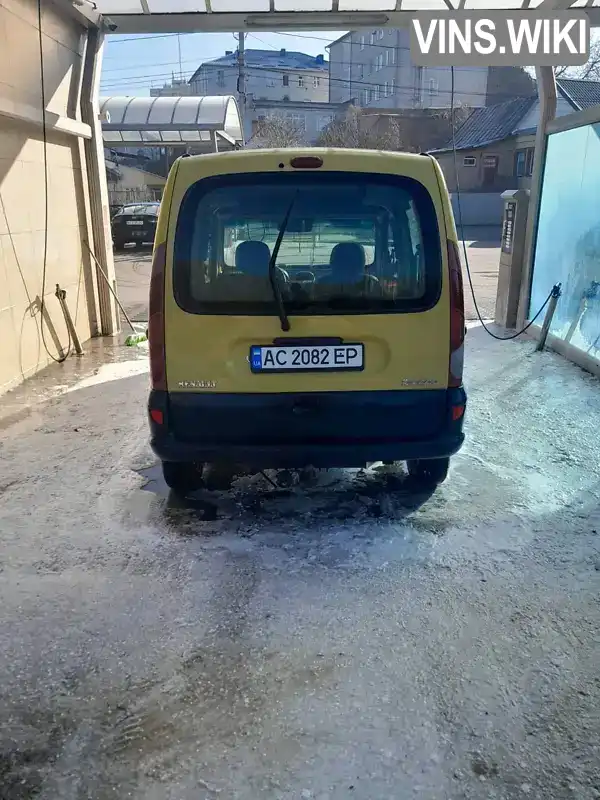 VF1KC08EF27430389 Renault Kangoo 2002 Мінівен 1.5 л. Фото 1