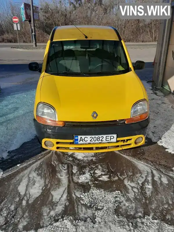 VF1KC08EF27430389 Renault Kangoo 2002 Мінівен 1.5 л. Фото 3