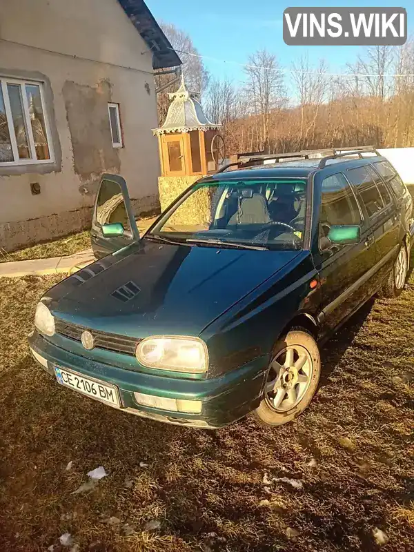 Універсал Volkswagen Golf 1996 1.6 л. Ручна / Механіка обл. Чернівецька, Сторожинець - Фото 1/6