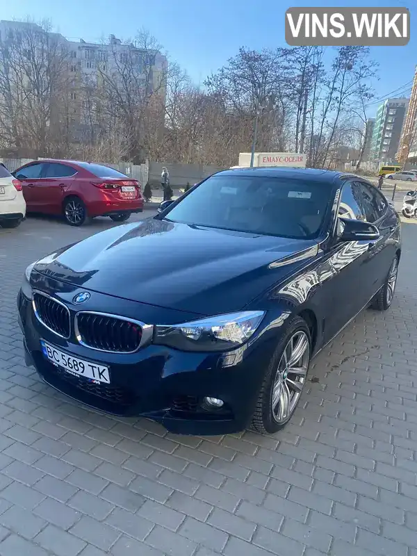 WBA8Z5C50GG500204 BMW 3 Series GT 2015 Ліфтбек 2 л. Фото 2