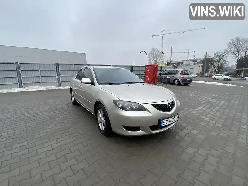 Седан Mazda 3 2007 1.6 л. Ручная / Механика обл. Львовская, Львов - Фото 1/20