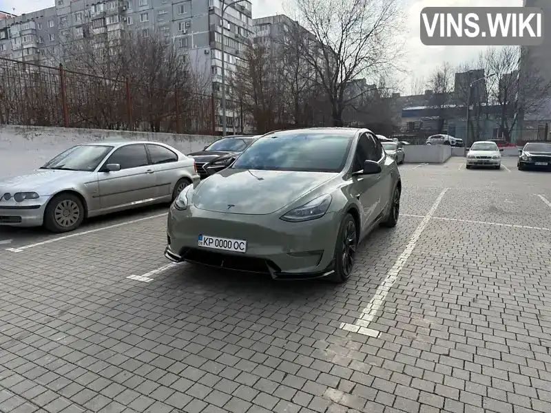 Внедорожник / Кроссовер Tesla Model Y 2020 null_content л. обл. Запорожская, Запорожье - Фото 1/21