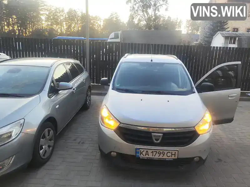 UU1JSDAC647669355 Dacia Lodgy 2012 Минивэн 1.46 л. Фото 1