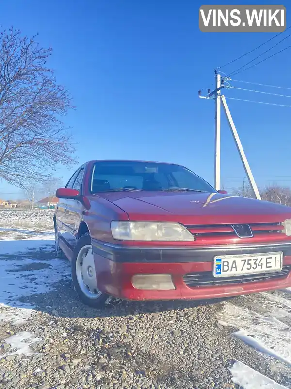 Седан Peugeot 605 1996 null_content л. Ручна / Механіка обл. Кіровоградська, Знам'янка - Фото 1/12