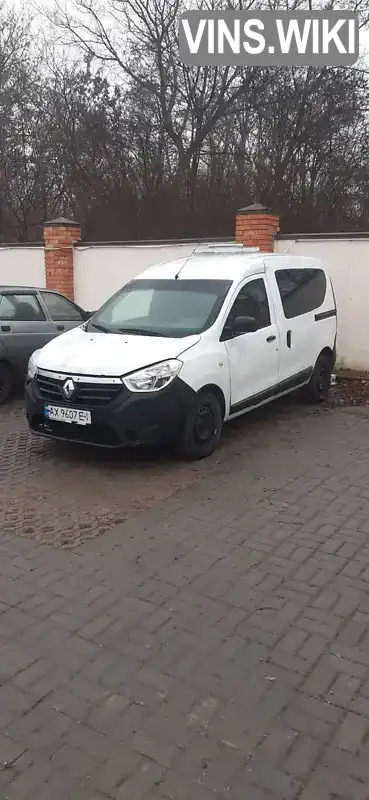 VF10SRAW453375007 Renault Dokker 2015 Мінівен 1.46 л. Фото 1