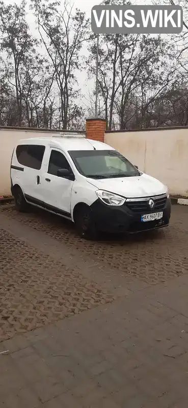 VF10SRAW453375007 Renault Dokker 2015 Мінівен 1.46 л. Фото 2