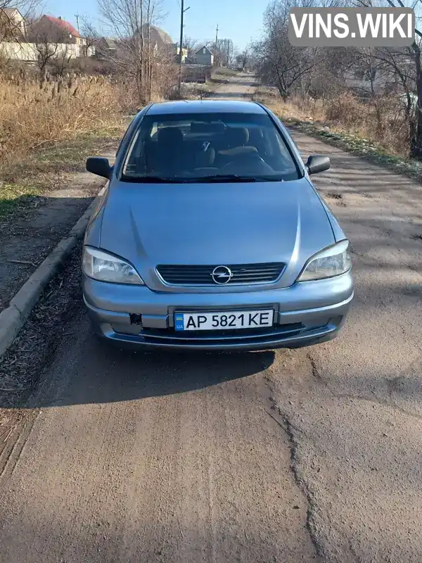 Y6D0TGF698X018199 Opel Astra 2008 Седан 1.36 л. Фото 1