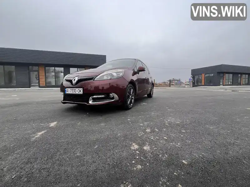 VF1JZ890H55678376 Renault Megane Scenic 2016 Мінівен 1.46 л. Фото 2