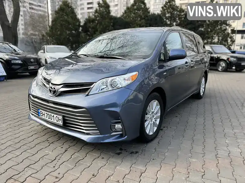 Минивэн Toyota Sienna 2017 3.46 л. Автомат обл. Одесская, Одесса - Фото 1/21