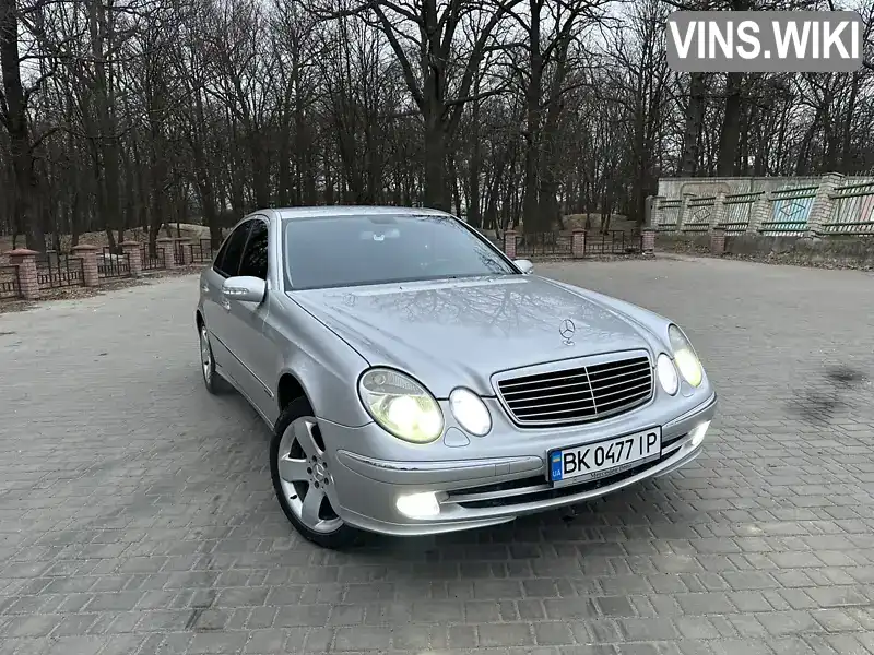 Седан Mercedes-Benz E-Class 2002 2.69 л. Автомат обл. Волинська, Рожище - Фото 1/21