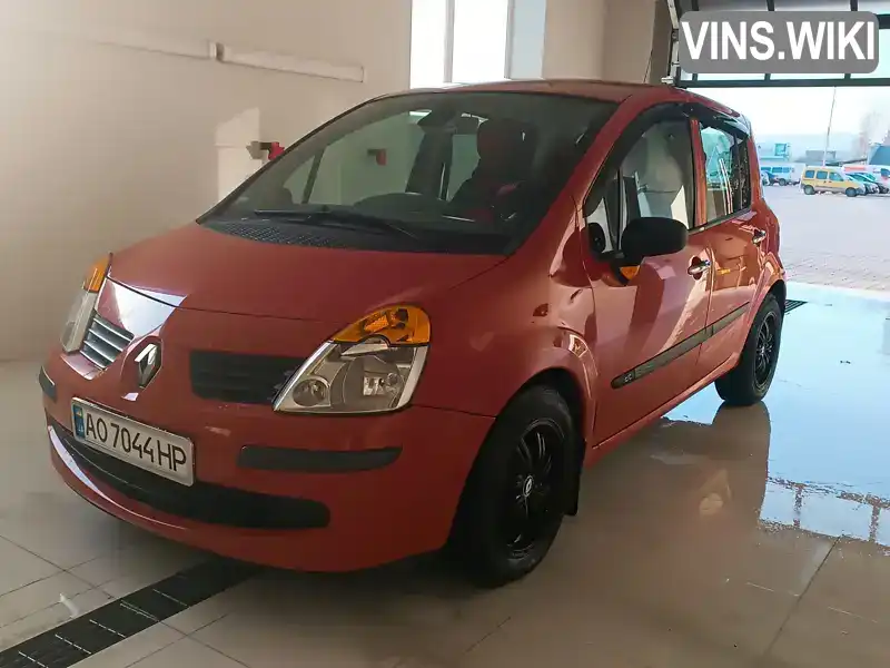 Хетчбек Renault Modus 2006 1.5 л. обл. Закарпатська, Хуст - Фото 1/21