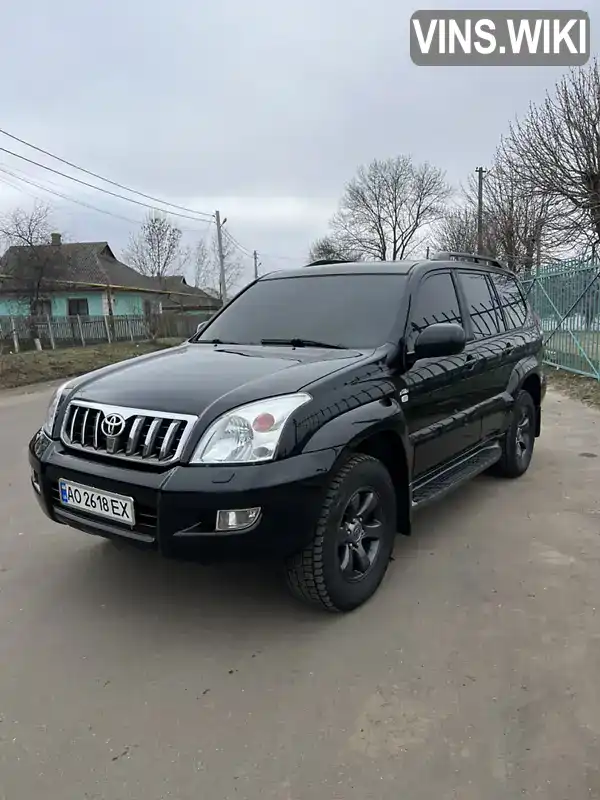 Внедорожник / Кроссовер Toyota Land Cruiser Prado 2007 3 л. Автомат обл. Закарпатская, Виноградов - Фото 1/21