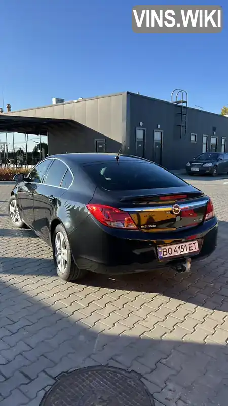 W0LGM6EYXB1174934 Opel Insignia 2011 Ліфтбек 1.96 л. Фото 9