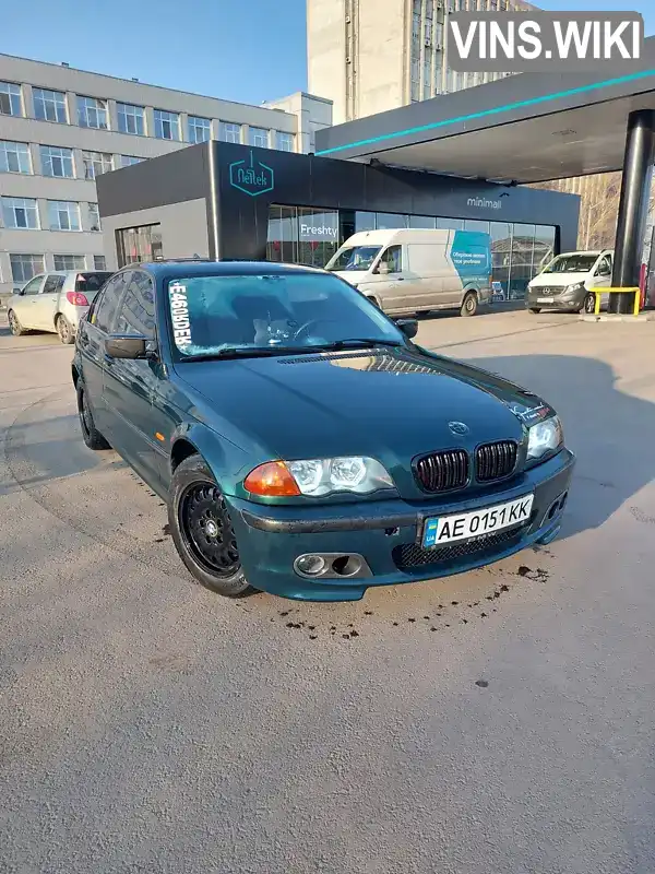 Седан BMW 3 Series 1999 1.9 л. Ручна / Механіка обл. Дніпропетровська, Дніпро (Дніпропетровськ) - Фото 1/11