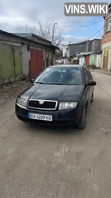 Хетчбек Skoda Fabia 2001 1.39 л. Ручна / Механіка обл. Хмельницька, Кам'янець-Подільський - Фото 1/17