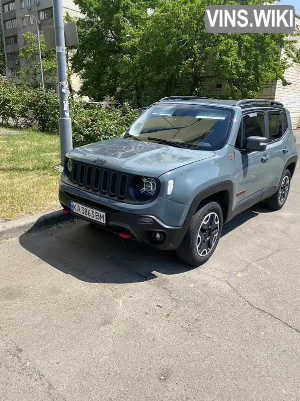 ZACCJBCB5HPE70288 Jeep Renegade 2016 Позашляховик / Кросовер 2.36 л. Фото 1