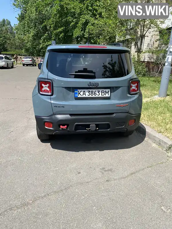 ZACCJBCB5HPE70288 Jeep Renegade 2016 Позашляховик / Кросовер 2.36 л. Фото 2