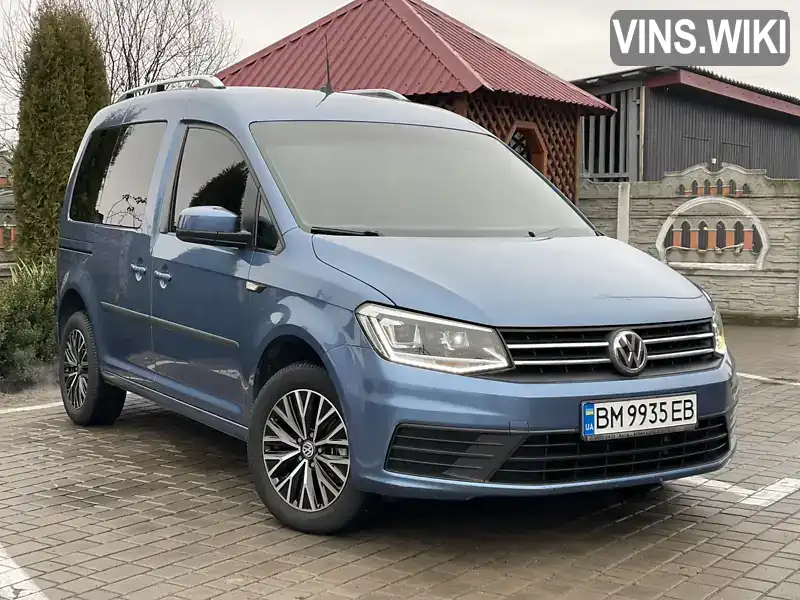 Мінівен Volkswagen Caddy 2016 1.97 л. Автомат обл. Сумська, Суми - Фото 1/21