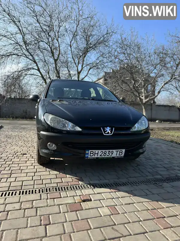 Седан Peugeot 206 2009 1.36 л. Ручна / Механіка обл. Одеська, Одеса - Фото 1/10