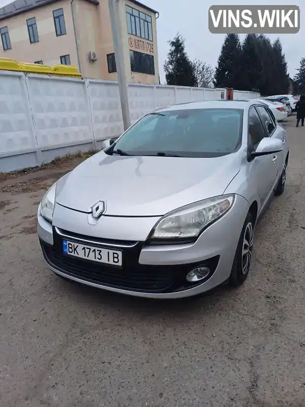 VF1KZ1A0748756974 Renault Megane 2013 Універсал 1.46 л. Фото 1