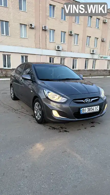 Z94CU41CBCR104264 Hyundai Accent 2012 Седан 1.4 л. Фото 2