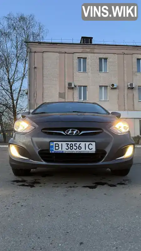 Z94CU41CBCR104264 Hyundai Accent 2012 Седан 1.4 л. Фото 3