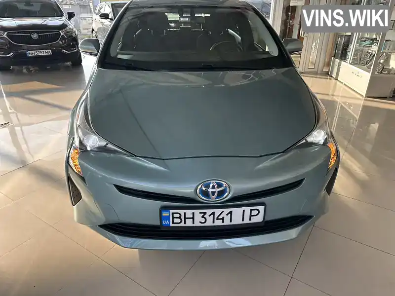 JTDKARFU6G3009749 Toyota Prius 2016 Хетчбек 1.8 л. Фото 1