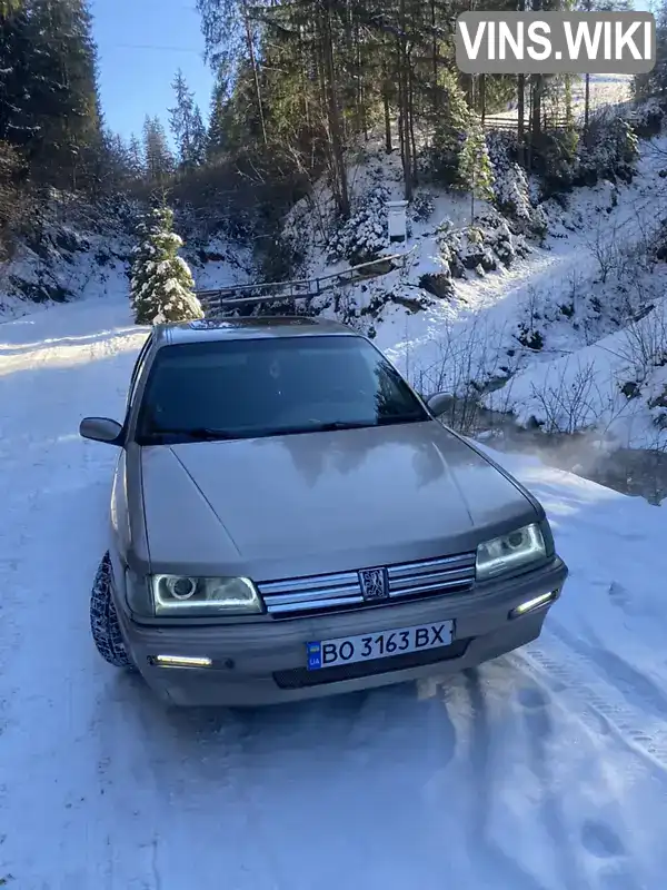 VF36BRDZ290745793 Peugeot 605 1990 Седан 2 л. Фото 2