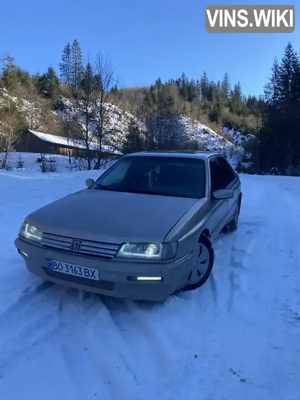 VF36BRDZ290745793 Peugeot 605 1990 Седан 2 л. Фото 4