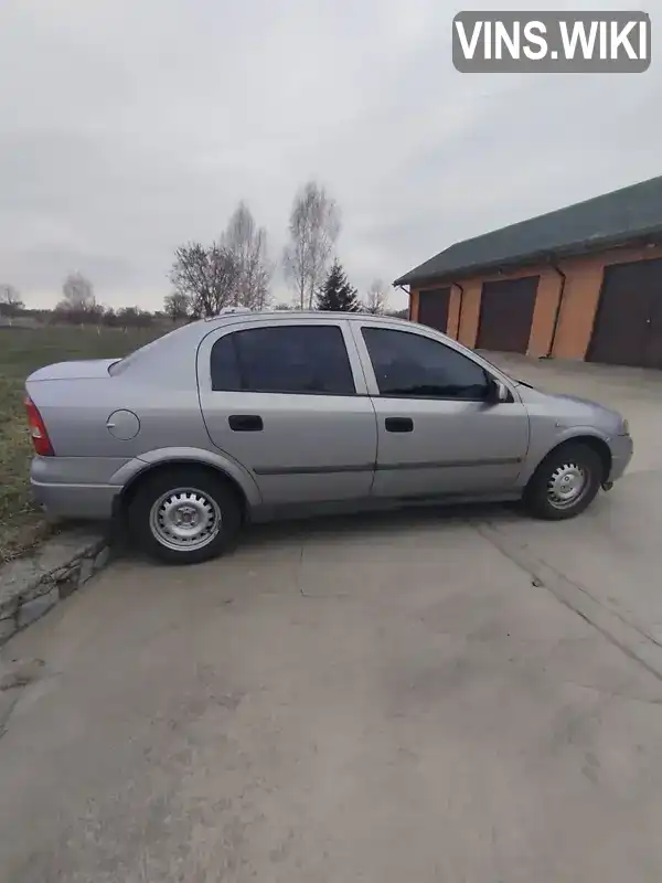 W0L0TGF69Y5090354 Opel Astra 2000 Седан 1.4 л. Фото 1