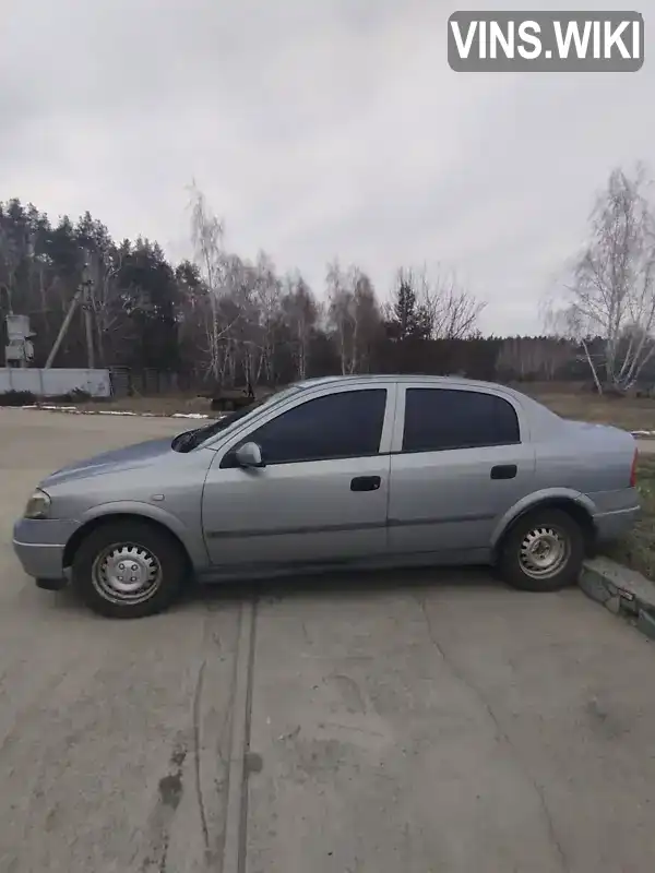 W0L0TGF69Y5090354 Opel Astra 2000 Седан 1.4 л. Фото 3