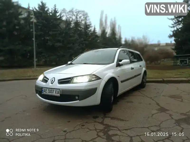 Универсал Renault Megane 2009 1.6 л. Ручная / Механика обл. Днепропетровская, Кривой Рог - Фото 1/21