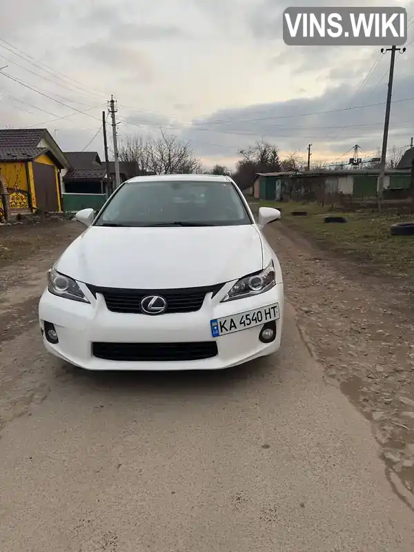 JTHKD5BH1B2031728 Lexus CT 2011 Хетчбек  Фото 1