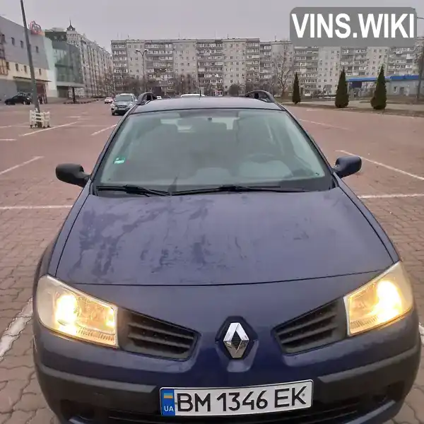 VF1KM1S0H38834570 Renault Megane 2007 Універсал 1.4 л. Фото 2