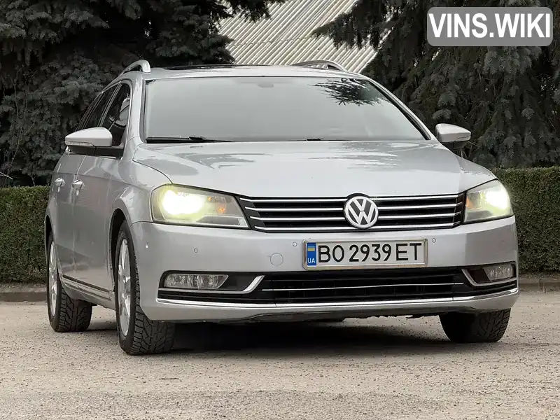 WVWZZZ3CZBE302966 Volkswagen Passat 2011 Універсал 2 л. Фото 2