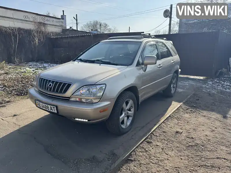 Внедорожник / Кроссовер Lexus RX 2001 3 л. Автомат обл. Днепропетровская, Днепр (Днепропетровск) - Фото 1/21