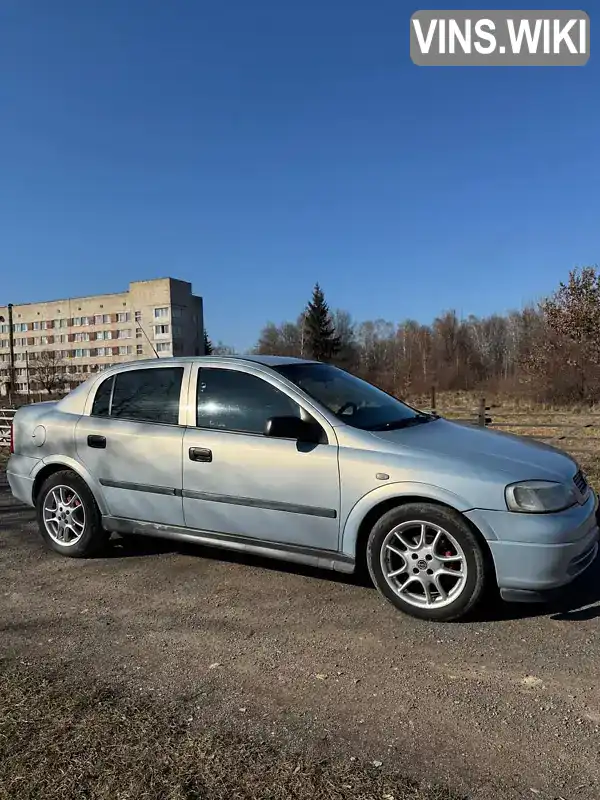 Седан Opel Astra 2004 1.36 л. Ручна / Механіка обл. Закарпатська, Тячів - Фото 1/6