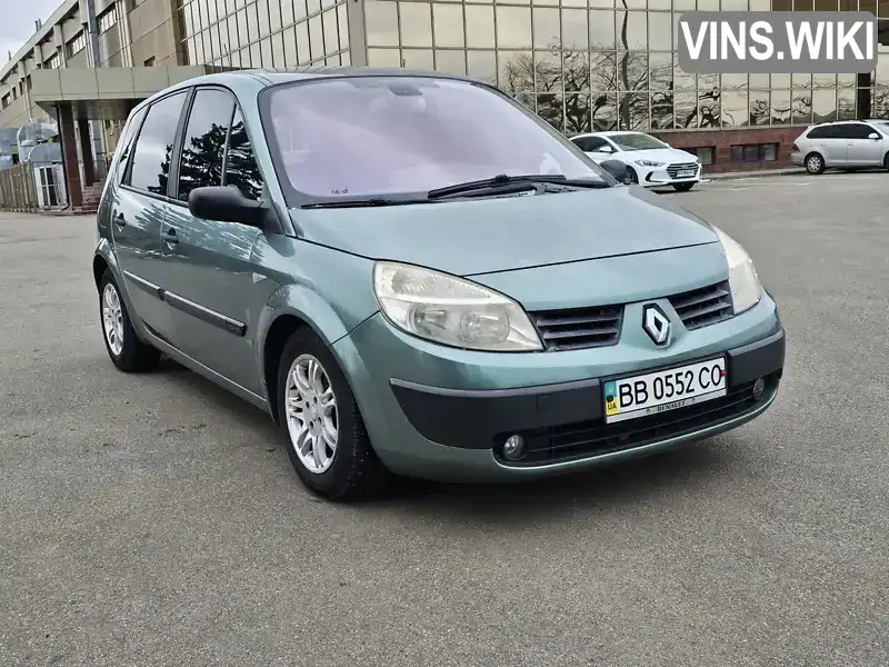 VF1JM1B0H31932552 Renault Scenic 2006 Мінівен 1.6 л. Фото 1