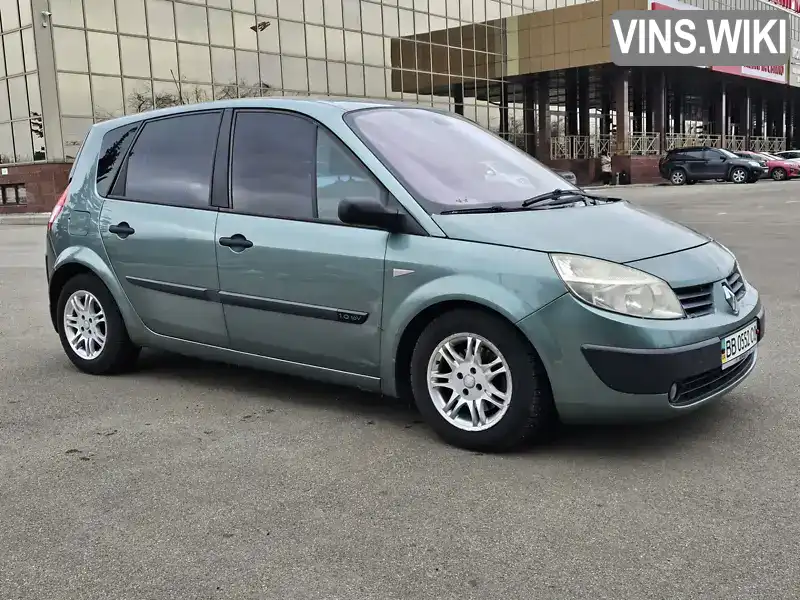 VF1JM1B0H31932552 Renault Scenic 2006 Мінівен 1.6 л. Фото 5