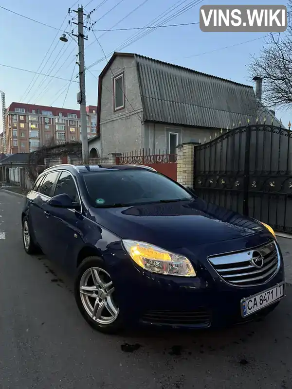 W0LGM8EL2D1044357 Opel Insignia 2012 Універсал 1.96 л. Фото 1