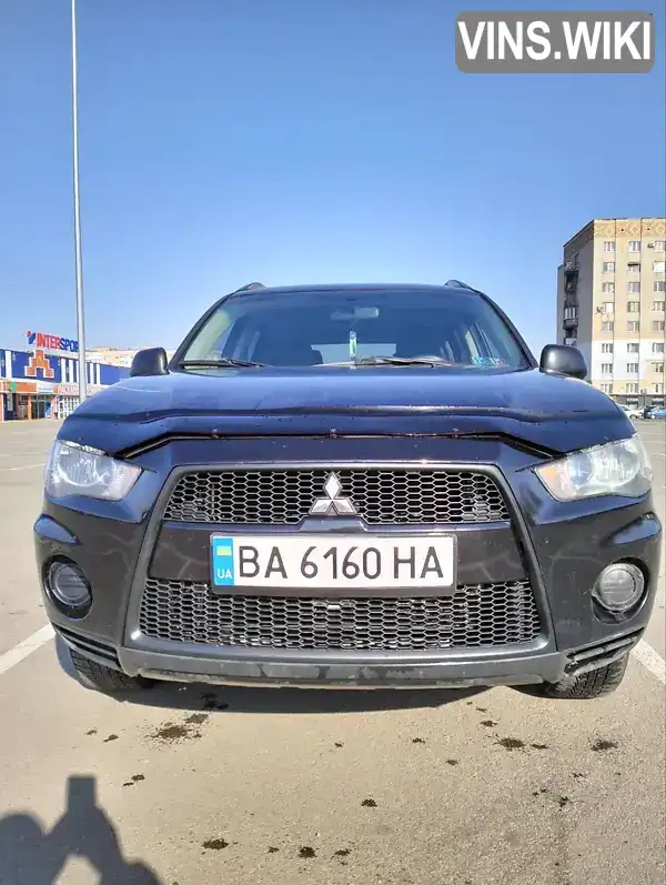 JA4AS2AW6DU000364 Mitsubishi Outlander 2012 Внедорожник / Кроссовер 2.36 л. Фото 1