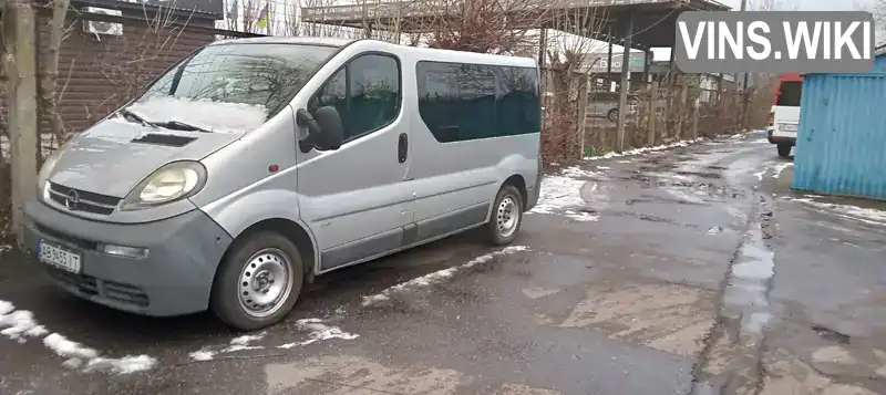 W0LJ7ACA63V632416 Opel Vivaro 2003 Мінівен 1.87 л. Фото 1