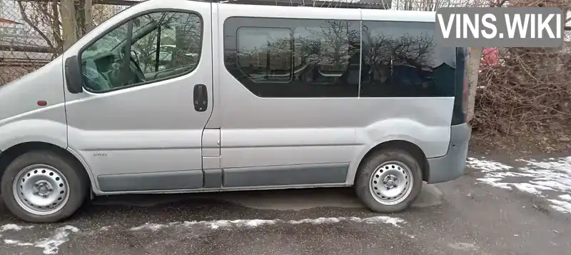 W0LJ7ACA63V632416 Opel Vivaro 2003 Мінівен 1.87 л. Фото 2