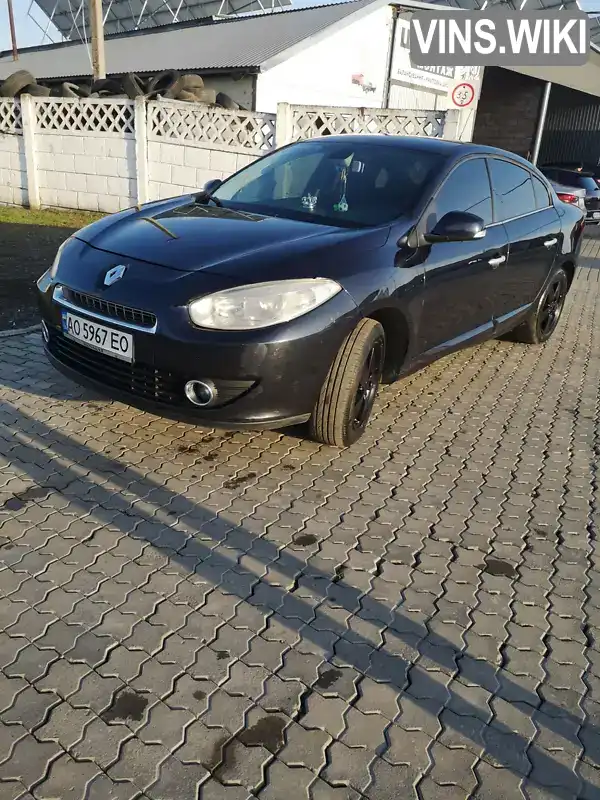 VF1LZBD0645831580 Renault Fluence 2011 Седан 1.5 л. Фото 1