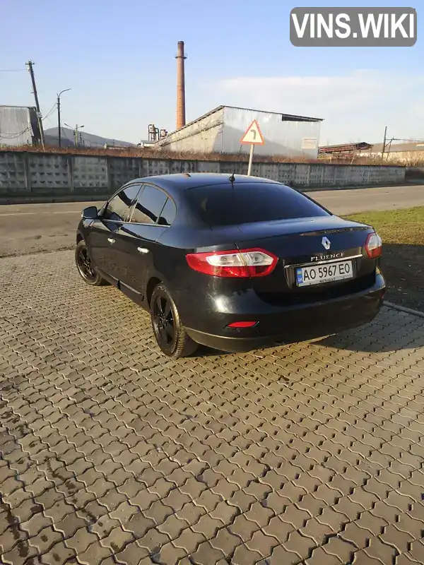 VF1LZBD0645831580 Renault Fluence 2011 Седан 1.5 л. Фото 8