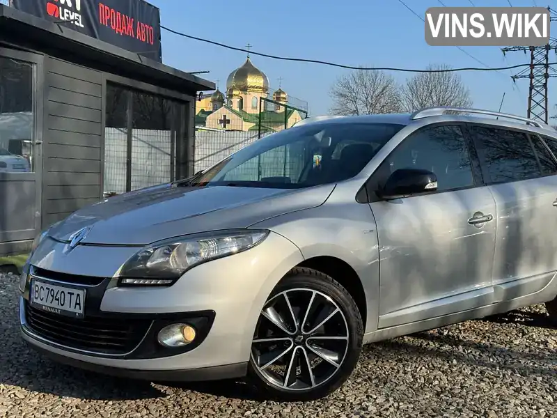 Універсал Renault Megane 2012 1.6 л. Ручна / Механіка обл. Вінницька, Хмільник - Фото 1/21