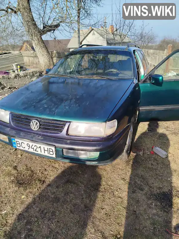 Універсал Volkswagen Passat 1996 1.9 л. Ручна / Механіка обл. Чернівецька, Кам'янка - Фото 1/11